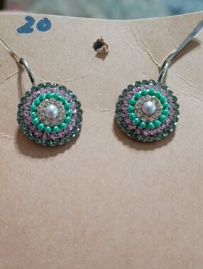 Mariana Swarovski Pave Earrings